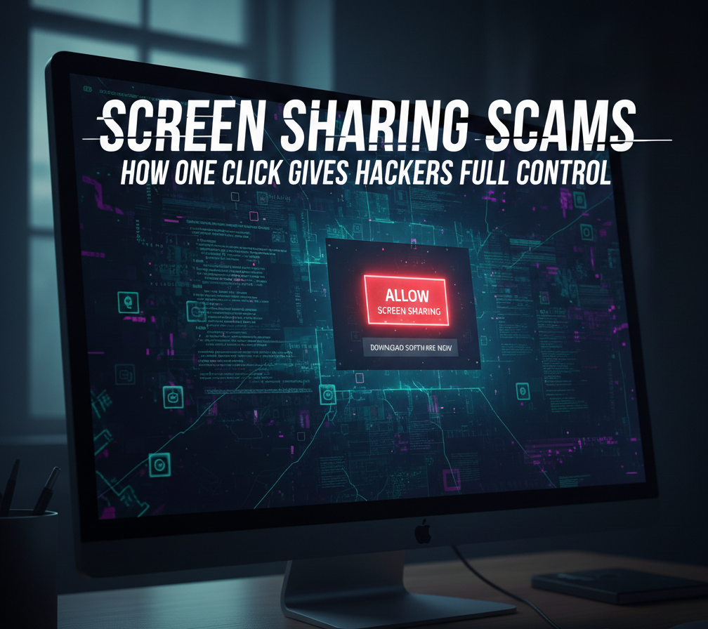 screen sharing scams