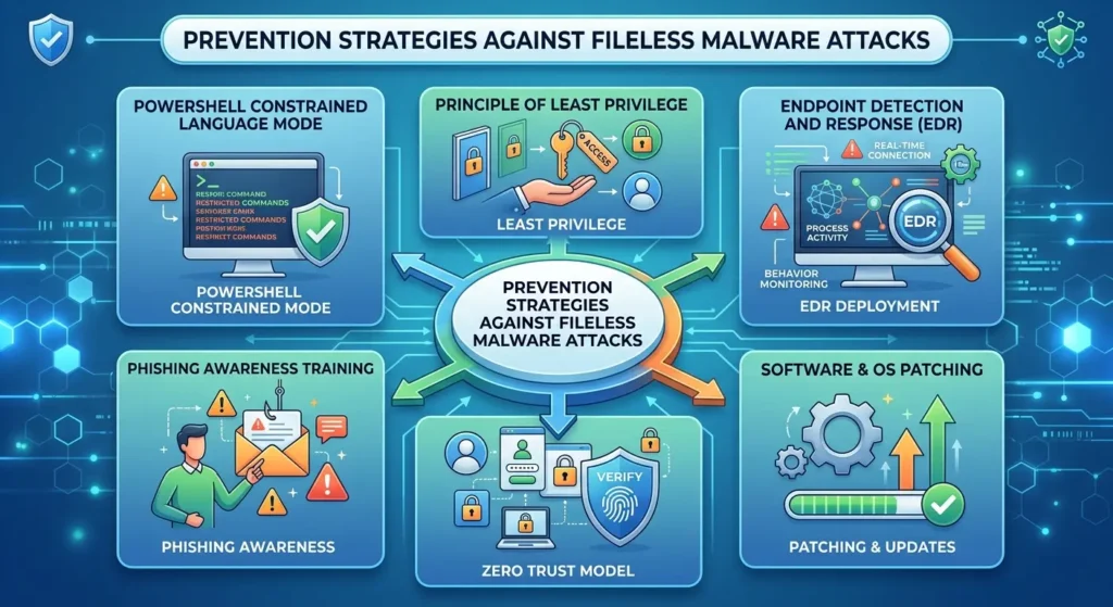 Prevention Strategies Against Fileless Malware Attacks
