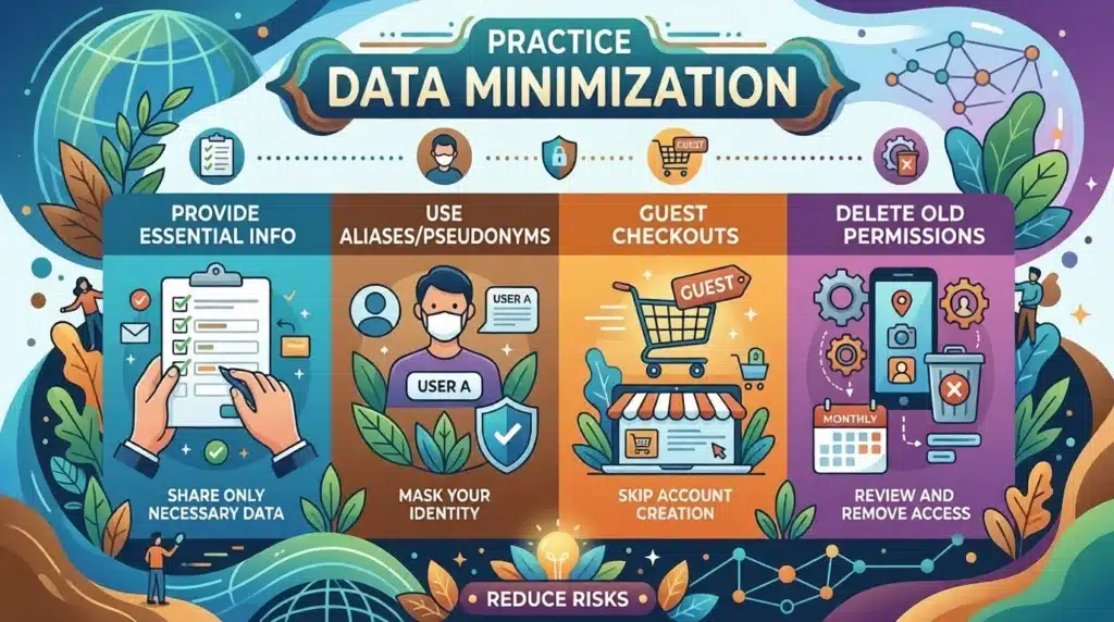Practice Data Minimization in Apps and Forms