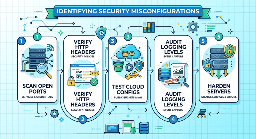 Identifying Security Misconfigurations