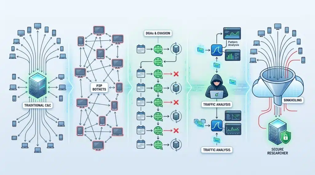 The Role of Command-and-Control Servers
